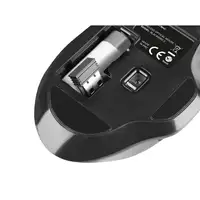 NATEC BlackBird 2 ratón Oficina Ambidextro RF inalámbrico IR LED 1600 DPI