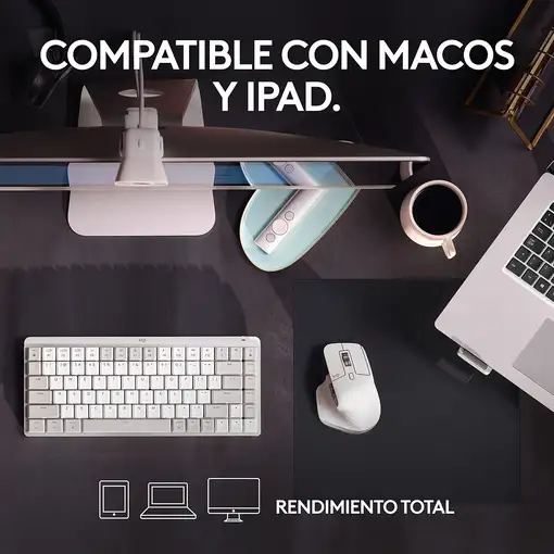 Logitech 910-006572 ratón Oficina mano derecha Bluetooth Laser 8000 DPI