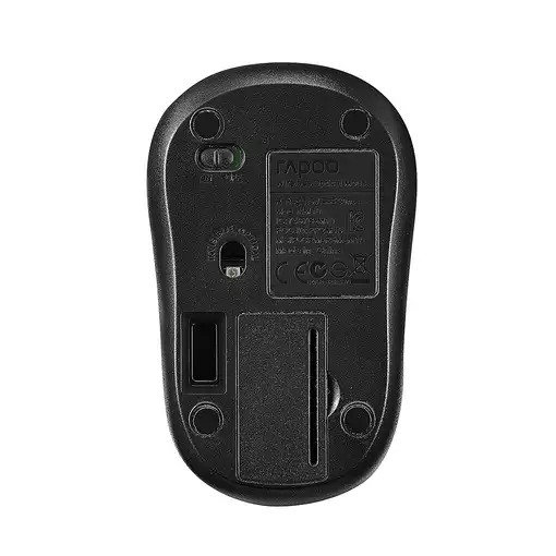 Rapoo M10 Plus ratón Oficina Ambidextro RF inalámbrico Óptico 1000 DPI