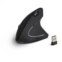 Inter-Tech KM-206R ratón Oficina Ambidextro RF inalámbrico Óptico 1600 DPI