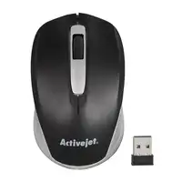 Activejet AMY-313 ratón Oficina Ambidextro RF inalámbrico Óptico 1200 DPI