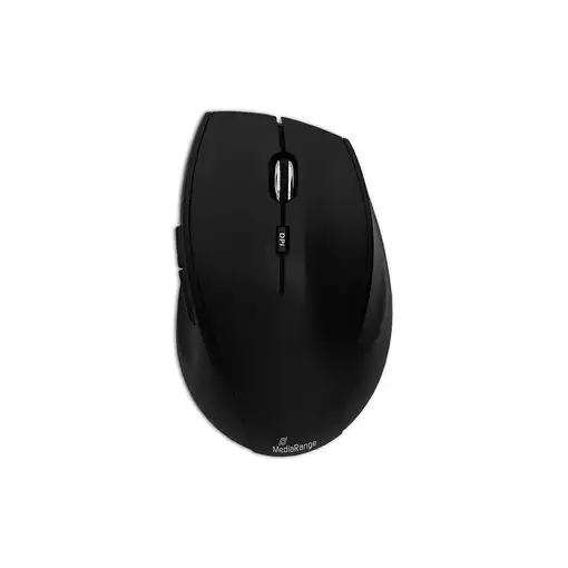 MediaRange MROS208 ratón Oficina mano derecha RF inalámbrico Óptico 1600 DPI