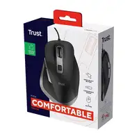 Trust Fyda ratón Oficina mano derecha USB tipo A Óptico 5000 DPI