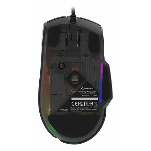 Sharkoon SGM35 ratón Universal mano derecha USB tipo A Óptico 6400 DPI