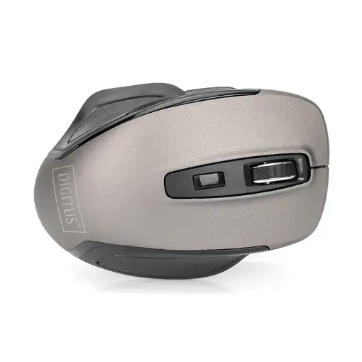 Digitus Wireless Optical Mouse, 6 botones, Ergonomic