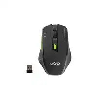 uGo MY-04 ratón Oficina mano derecha RF inalámbrico Óptico 1800 DPI