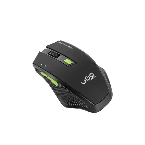 uGo MY-04 ratón Oficina mano derecha RF inalámbrico Óptico 1800 DPI