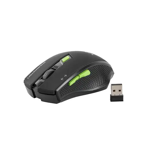 uGo MY-04 ratón Oficina mano derecha RF inalámbrico Óptico 1800 DPI