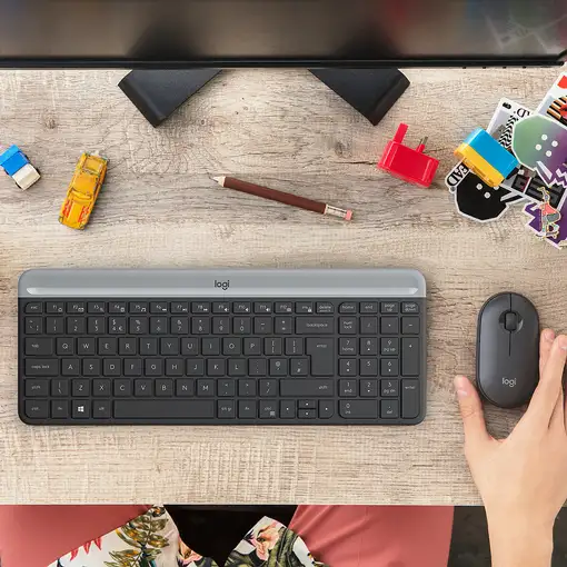 Logitech 920-009204 teclado Ratón incluido Universal RF inalámbrico QWERTY Interna