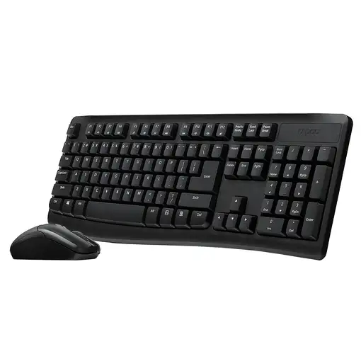 Rapoo X1800Pro teclado Ratón incluido Universal RF inalámbrico QWERTY Negro