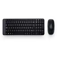 Logitech Wireless Combo MK220 teclado Ratón incluido Hogar USB Portugués Negro