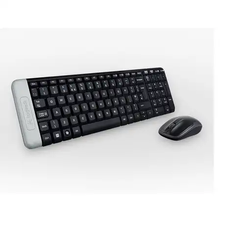 Logitech Wireless Combo MK220 teclado Ratón incluido Hogar USB Portugués Negro