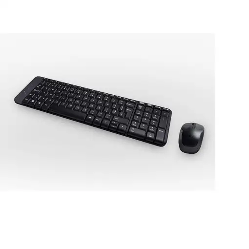 Logitech Wireless Combo MK220 teclado Ratón incluido Hogar USB Portugués Negro