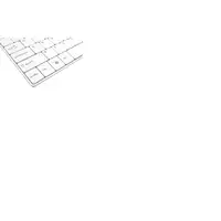 Esperanza EK122W teclado Ratón incluido RF inalámbrico QWERTY Blanco