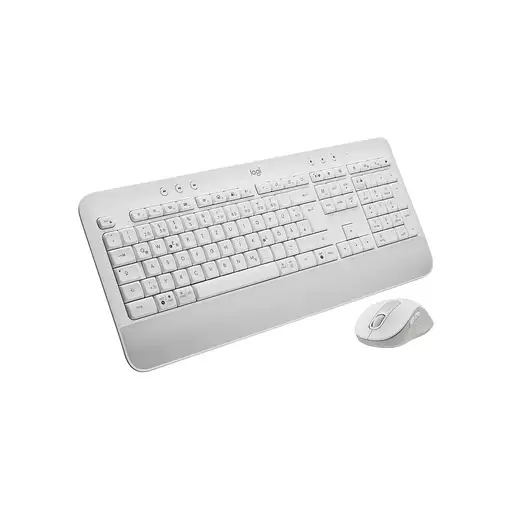 Logitech 920-011022 teclado Ratón incluido Oficina Bluetooth QWERTZ Alemán Blanco