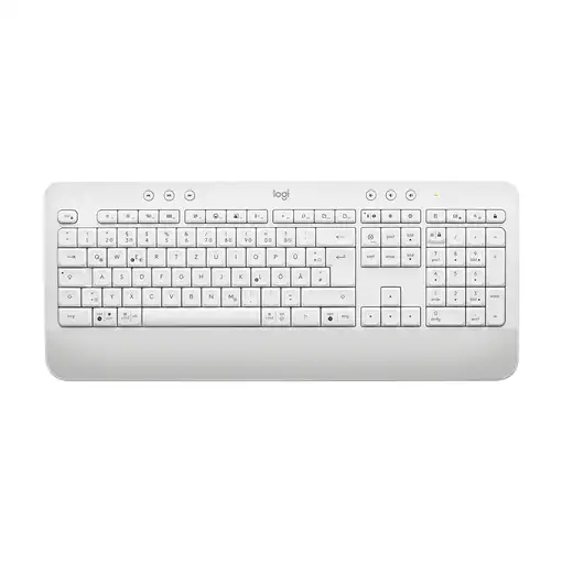 Logitech 920-011022 teclado Ratón incluido Oficina Bluetooth QWERTZ Alemán Blanco