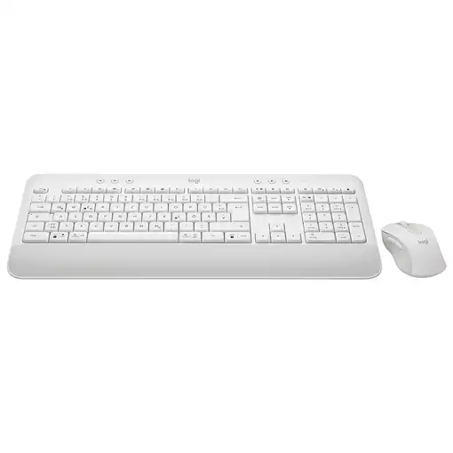 Logitech 920-011022 teclado Ratón incluido Oficina Bluetooth QWERTZ Alemán Blanco