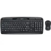 Logitech Wireless Combo MK330 teclado Ratón incluido Hogar USB QWERTY Inglés del R