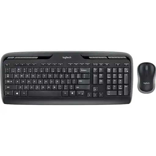 Logitech Wireless Combo MK330 teclado Ratón incluido Hogar USB QWERTY Inglés del R
