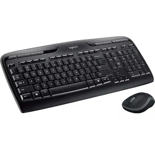 Logitech Wireless Combo MK330 teclado Ratón incluido Hogar USB QWERTY Inglés del R