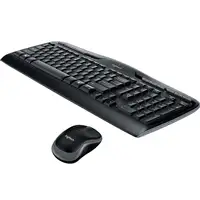 Logitech Wireless Combo MK330 teclado Ratón incluido Hogar USB QWERTY Inglés del R