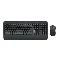 Logitech 920-008675 teclado Ratón incluido Universal USB QWERTZ Alemán Negro, Blan
