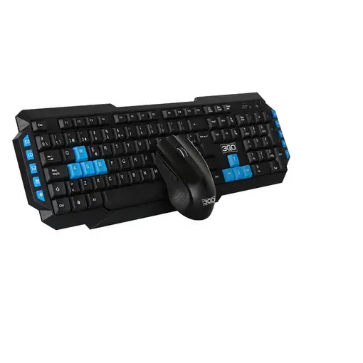 3GO COMBODRILEH2 teclado Ratón incluido Juego USB QWERTY Negro