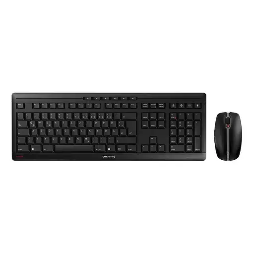 CHERRY Stream Desktop teclado Ratón incluido Oficina RF inalámbrico QWERTZ Alemán