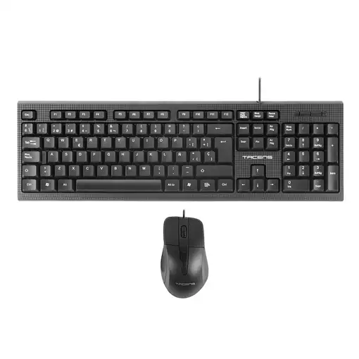 Tacens Anima ACP0, Pack Teclado Profesional Pulsación Optimizada + Ratón 1200DPI
