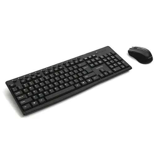 Omega OKM071BES teclado Ratón incluido Universal RF inalámbrico QWERTY Español Neg