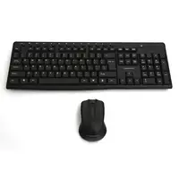 Omega OKM071BES teclado Ratón incluido Universal RF inalámbrico QWERTY Español Neg