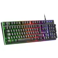 Mars Gaming MCPXBPT, Combo Teclado H-Mech FRGB, Ratón Ultraligero 10000DPI y Alfom
