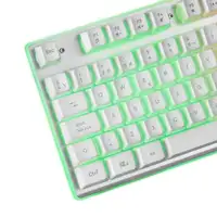 Mars Gaming MCPXWPT, Combo Teclado H-Mech+Ratón Ultraligero+Alfombrilla XXL, Blanc