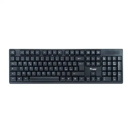 Equip 245223 teclado Ratón incluido Oficina RF inalámbrico QWERTY Italiano Negro
