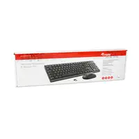 Equip 245223 teclado Ratón incluido Oficina RF inalámbrico QWERTY Italiano Negro