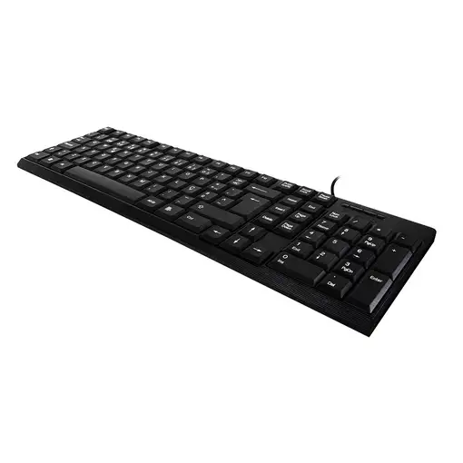 UNYKAch 50536 teclado Ratón incluido Oficina USB QWERTY Portugués Negro