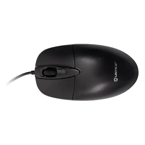 UNYKAch 50536 teclado Ratón incluido Oficina USB QWERTY Portugués Negro