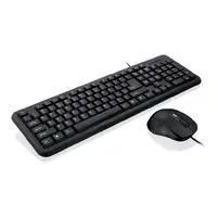 iBox OFFICE KIT II teclado Ratón incluido USB QWERTY Inglés Negro