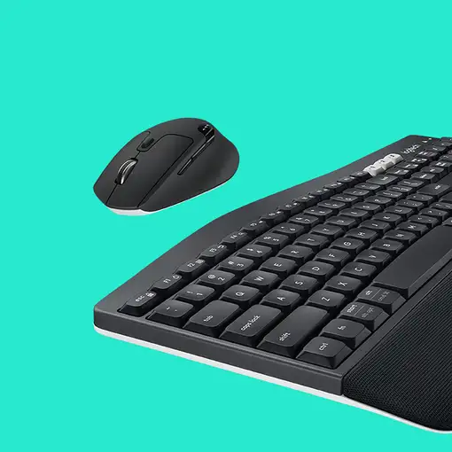 Logitech 920-008221 teclado Ratón incluido Universal RF Wireless + Bluetooth QWERT