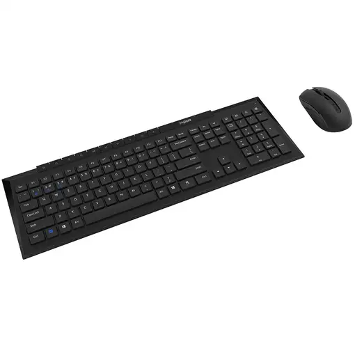 Rapoo 8210M teclado Ratón incluido Universal Bluetooth QWERTY Negro