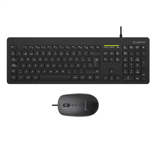 UNYKAch Kit Teclado + Ratón Combo Pro MK211 Slim