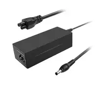 CoreParts MBA2104 adaptador e inversor de corriente Interior 65 W Negro