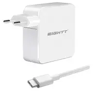 Eightt EC65 cargador de dispositivo móvil Universal Blanco Corriente alterna Carga