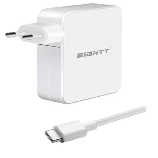 Eightt EC65 cargador de dispositivo móvil Universal Blanco Corriente alterna Carga