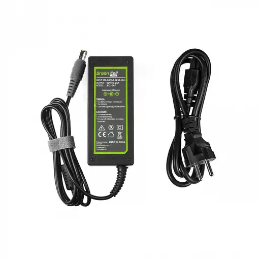 Green Cell AD16AP adaptador e inversor de corriente Interior 65 W Negro