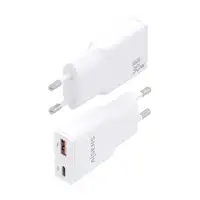 AISENS ASCH-30W2P046-W cargador de dispositivo móvil Cámara digital, MP3, MP4, Tel