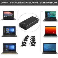 Ewent EW3965 adaptador e inversor de corriente Interior 65 W Negro