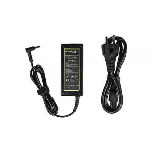 Green Cell AD49P adaptador e inversor de corriente Interior 65 W Negro