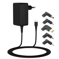 Leotec LENCSHOMETC45 cargador de dispositivo móvil Universal Negro Corriente alter