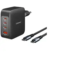 Intenso 7814010 adaptador e inversor de corriente Interior 140 W Negro
